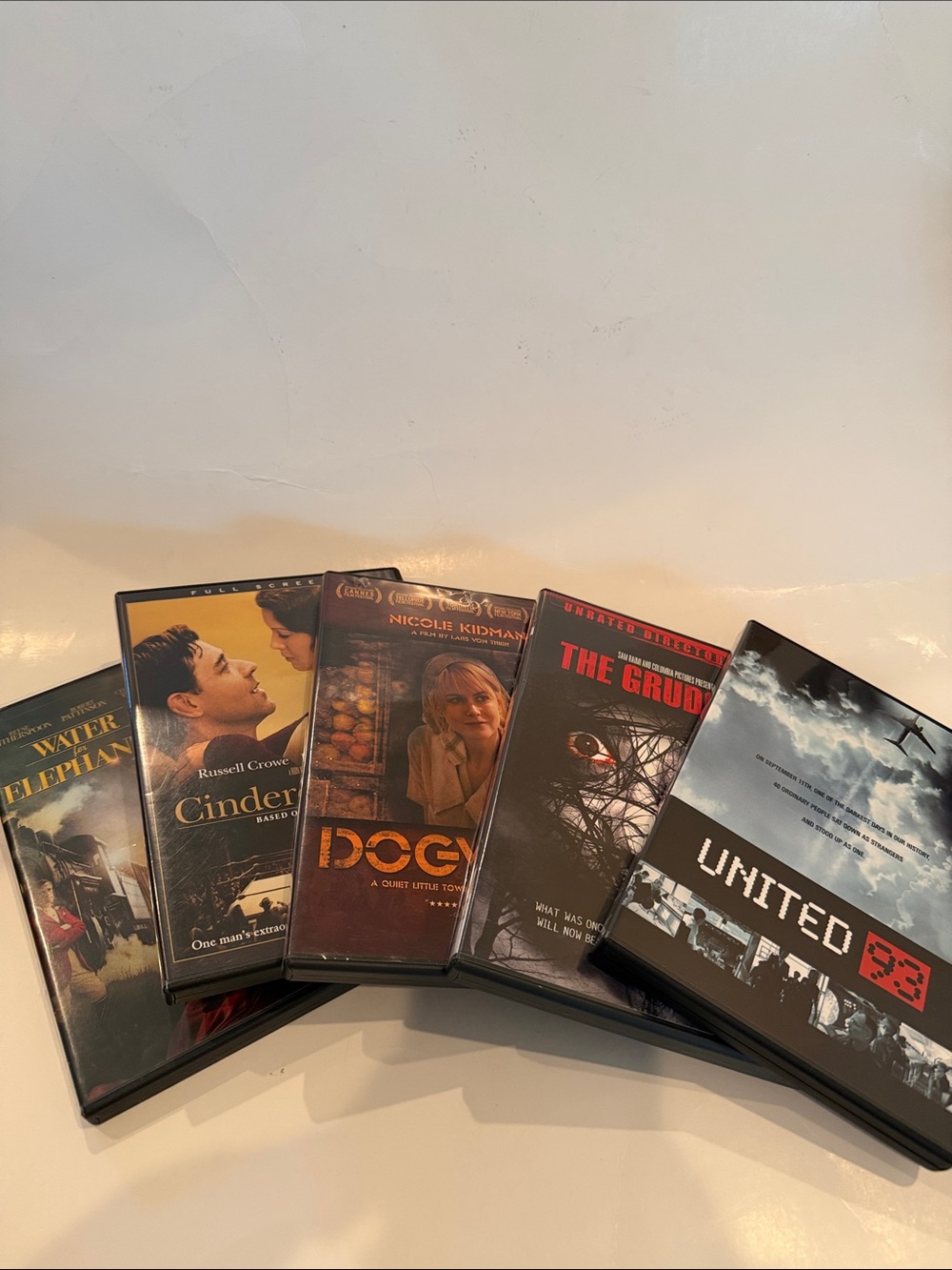 Assorted DVD Movie Lot - 5 Mixed Titles Untested